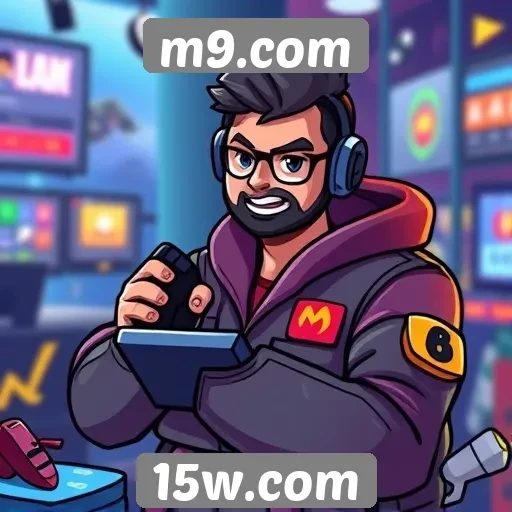 História do m9.com e sua evolução no mercado de games