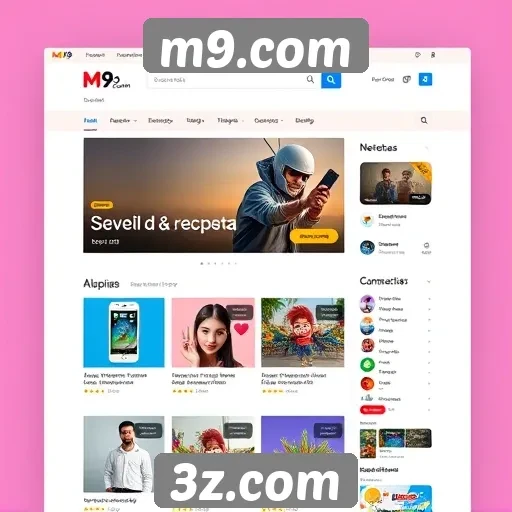 experiência do usuário em m9.com é aprimorada