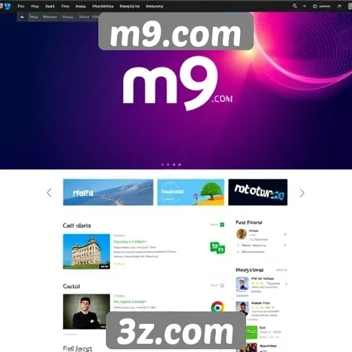 Novidade na interface do usuário do M9.com